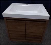 New Altenburg Wall Mount Floating Bathroom Sink