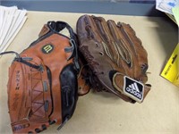 leather baseball gloves