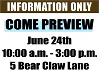 Come Preview! | June 24th 10:00 a.m. - 3:00 p.m.