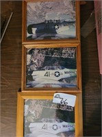 SET OF 3 MARINE AIRPLANE PICTURES