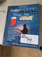 1979 SOUTHERN INDIANA FISHING MAP GUIDE