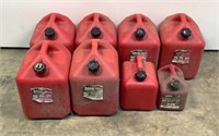 (8) Midwest Gas Cans