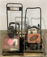 (2) Gas Powered Plate Compactors