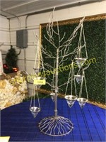 Tabletop Candle Tree holders, Qty 2