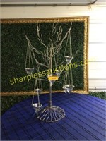 Tabletop Candle Tree holders, Qty 2