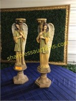 Pair of Angel Statues