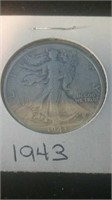 1943 silver half dollar
