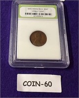 1940-S SAN FRANCISCO MINT WHEAT CENT