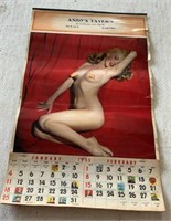 Early Marilyn Monroe 1953 Calendar