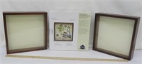 Collage shadow boxes - 3 items - non matching