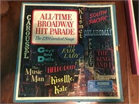Vintage All Time Broadway Hit Parade (Vinyl)