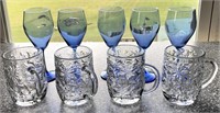 Cobalt Blue Wine Glasses & Glasses