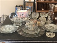 Collection of Vintage & Modern Glass
