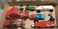 Box of race cars