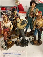 Pirate figurines