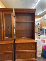 Tall wooden cabinet