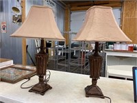 Palm tree lamps