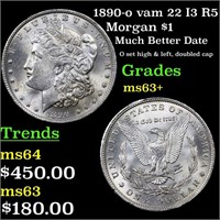 1890-o vam 22 I3 R5 Morgan $1 Grades Select+ Unc