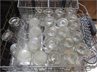 Dishwasher Full of Glasses, Mason Jars