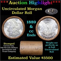 *Highlight* 1889 & CC Uncirculated Morgan Dollar S