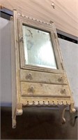 Vintage Wall Cabinet 34” Tall