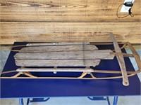 Wooden Snow Sled