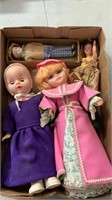 4 Assorted Baby Dolls