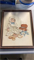 Baby Embroidered Picture