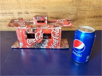 Hand-made Caboose made from Coca-Cola Cans