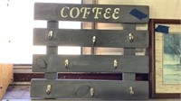 Coffee Mug Wall Holder 22x18