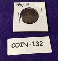 1929-D LINCOLN WHEAT PENNY SEE PHOTO