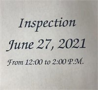 Inspection date