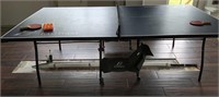 East Point Ping pong table with balls and paddles