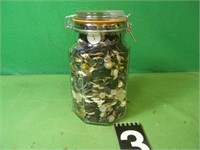 Jar Of Vintage Buttons