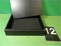 Black Storage Box 8 1/2" X 10 1/2" X 2"