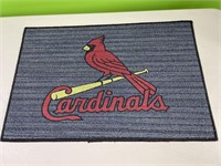 STL Cardinals rug - 27x18in