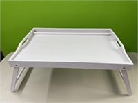 Light grey bed tray