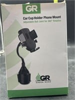 Car cup holder phone mount