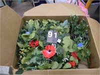 Large Box Artificial Flowers Some New