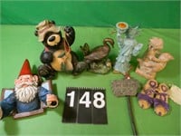 Collectables Includes Fishing Bear - Goose -