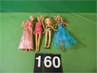 Flat Of Barbie Dolls & Other Doll