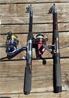 2 - Telescolping Rods & Reels