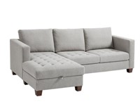 New World Market Trudeau Chaise Sectional &Storage