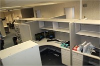 3 Cubicles (Does NOT Include Contents) 18’