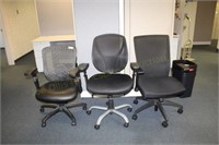 3 Office Chairs