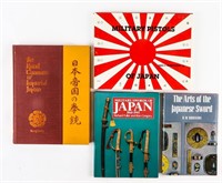 Lot of Japanese Sword / Pistol Books Signed