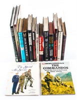Large Lot of Post - WWII Military Books