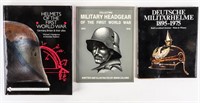 Lot of Military Helmet Books
