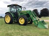 2011 John Deere 5085M Cab w/ JD 563 Loader