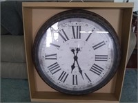 Large wall clock - 30" diameter, new in box